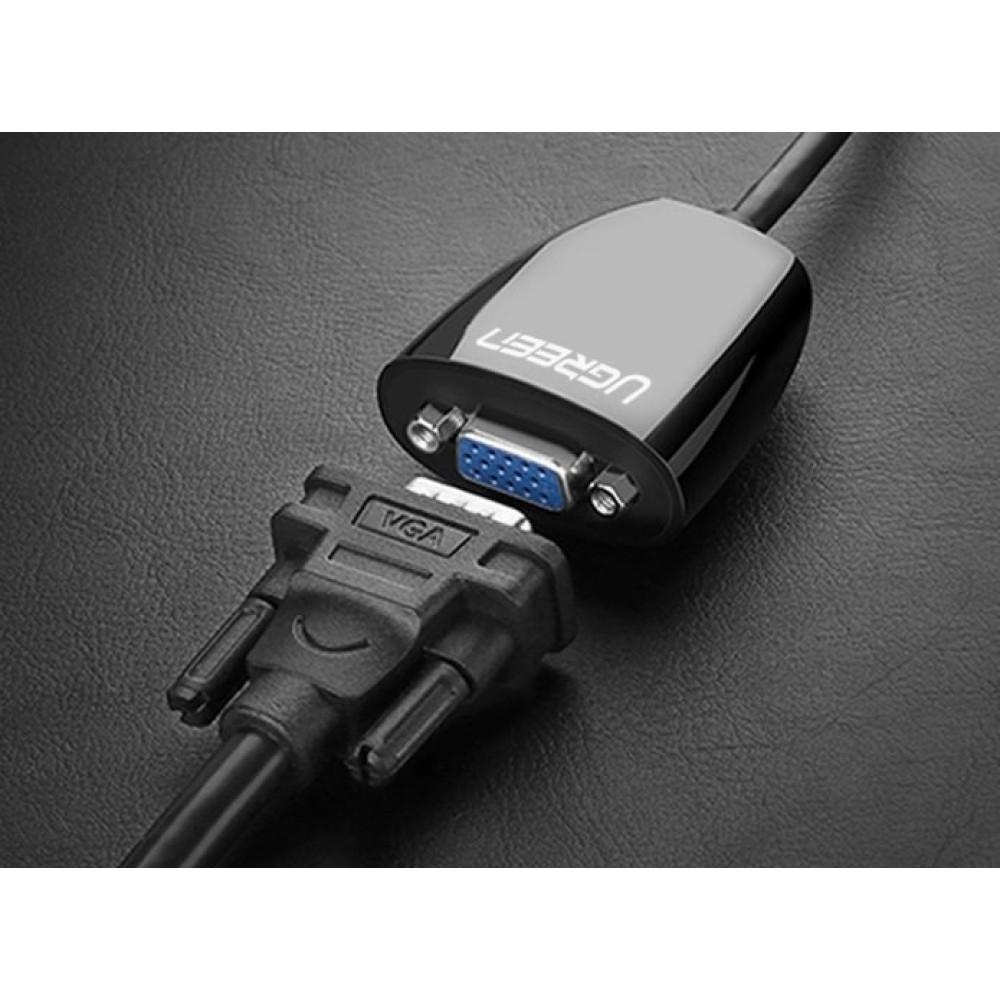 Преходник / адаптер UGREEN MM105/40253 от HDMI към VGA Преходник / адаптер UGREEN MM105/40253 от HDMI към VGA