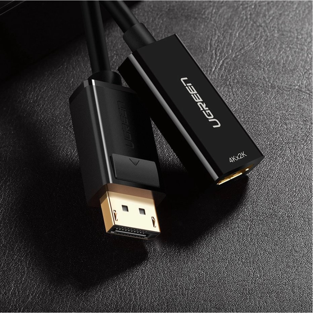 Преходник / адаптер UGREEN MM137/40362 от DisplayPort към HDMI - 1080p Преходник / адаптер UGREEN MM137/40362 от DisplayPort към HDMI - 1080p
