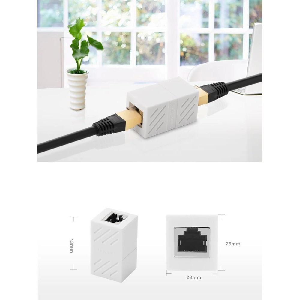 Преходник / адаптер UGREEN NW114/20311 - RJ45 (женски) към RJ45 (женски) Преходник / адаптер UGREEN NW114/20311 - RJ45 (женски) към RJ45 (женски)