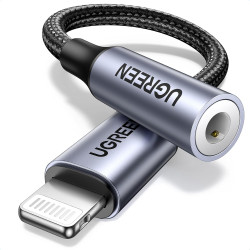 Аудио адаптер UGREEN US211/30756 - Lightning към AUX/ж/ 3.5mm Аудио адаптер UGREEN US211/30756 - Lightning към AUX/ж/ 3.5mm