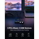 Превключвател UGREEN Sharing Switch Box US216/30768 от 2xUSB-A към 4xUSB-A 3.00 Превключвател UGREEN Sharing Switch Box US216/30768 от 2xUSB-A към 4xUSB-A 3.00