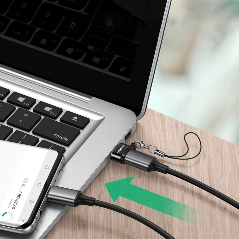 Преходник / адаптер UGREEN US280/50568 - USB-A към USB-C Преходник / адаптер UGREEN US280/50568 - USB-A към USB-C