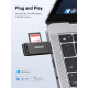 Четец на карти UGREEN CM104/40752- USB-A, SD, Micro SD