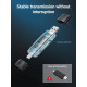 Четец на карти UGREEN CM304/80191 - USB-A и Type-C, SD, Micro SD