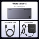 Докинг станция UGREEN U709/25085EU 13в1 - 2xThunderbolt, HDMI, DisplayPort, 2xUSB-C, 3xUSB-A, RJ45, SD, MicrosR (TF), AUX, DC Докинг станция UGREEN U709/25085EU 13в1 - 2xThunderbolt, HDMI, DisplayPort, 2xUSB-C, 3xUSB-A, RJ45, SD, MicrosR (TF), AUX, DC