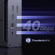 Докинг станция UGREEN U710/25054EU Revodok Max 213 13в1 - 3xThunderbolt, DisplayPort, 3xUSB-C, 2xUSB-A, AUX, SD, MicrosR (TF), RJ45