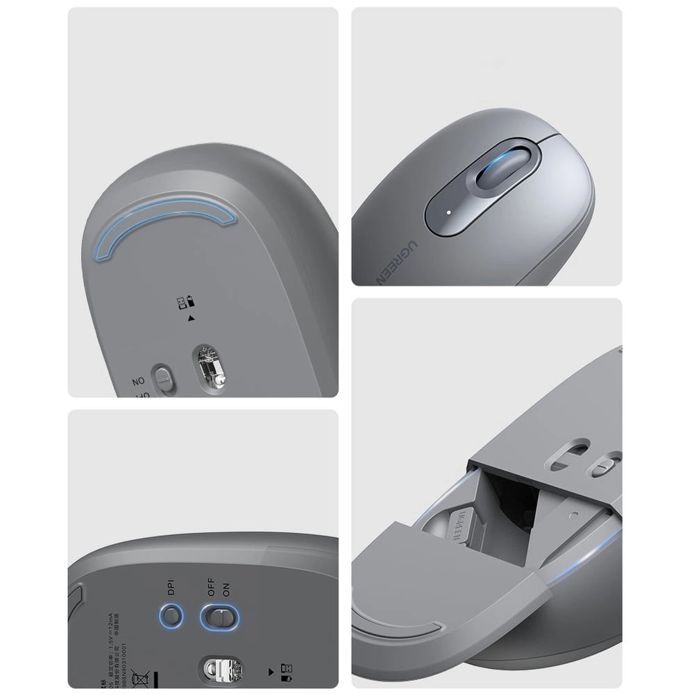 Безжична мишка UGREEN MU105/90669 Wireless Безжична мишка UGREEN MU105/90669 Wireless