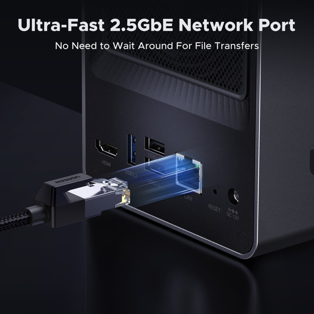 NAS устройство Network Attached Storage (NAS) UGREEN - DXP2800, 2-Bay intel N100 Diskless NAS устройство Network Attached Storage (NAS) UGREEN - DXP2800, 2-Bay intel N100 Diskless