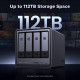 NAS устройство Network Attached Storage (NAS) UGREEN - DXP4800 Plus, 4-Bay intel 8505 Diskless NAS устройство Network Attached Storage (NAS) UGREEN - DXP4800 Plus, 4-Bay intel 8505 Diskless