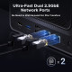 NAS устройство Network Attached Storage (NAS) UGREEN - DXP4800 Plus, 4-Bay intel 8505 Diskless NAS устройство Network Attached Storage (NAS) UGREEN - DXP4800 Plus, 4-Bay intel 8505 Diskless
