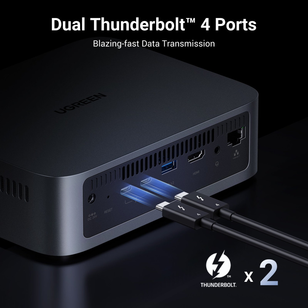 NAS устройство Network Attached Storage (NAS) UGREEN - DXP480T Plus, 4-Bay intel i5- 1235U Diskless NAS устройство Network Attached Storage (NAS) UGREEN - DXP480T Plus, 4-Bay intel i5- 1235U Diskless