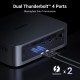NAS устройство Network Attached Storage (NAS) UGREEN - DXP480T Plus, 4-Bay intel i5- 1235U Diskless