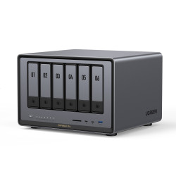 NAS устройство Network Attached Storage (NAS) UGREEN - DXP6800 Pro, 6-Bay intel i5- 1235U Diskless NAS устройство Network Attached Storage (NAS) UGREEN - DXP6800 Pro, 6-Bay intel i5- 1235U Diskless