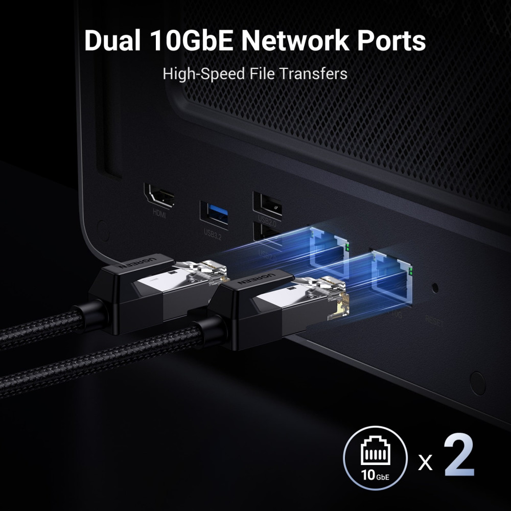 NAS устройство Network Attached Storage (NAS) UGREEN - DXP8800 Plus, 8-Bay intel i5- 1235U Diskless NAS устройство Network Attached Storage (NAS) UGREEN - DXP8800 Plus, 8-Bay intel i5- 1235U Diskless