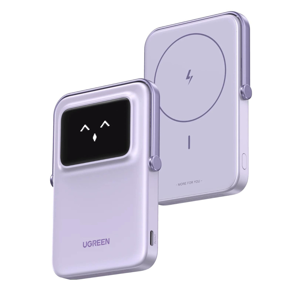 Безжична външна батерия UGREEN UNO Robot - 5 000 mAh, 20W, PB571/35606