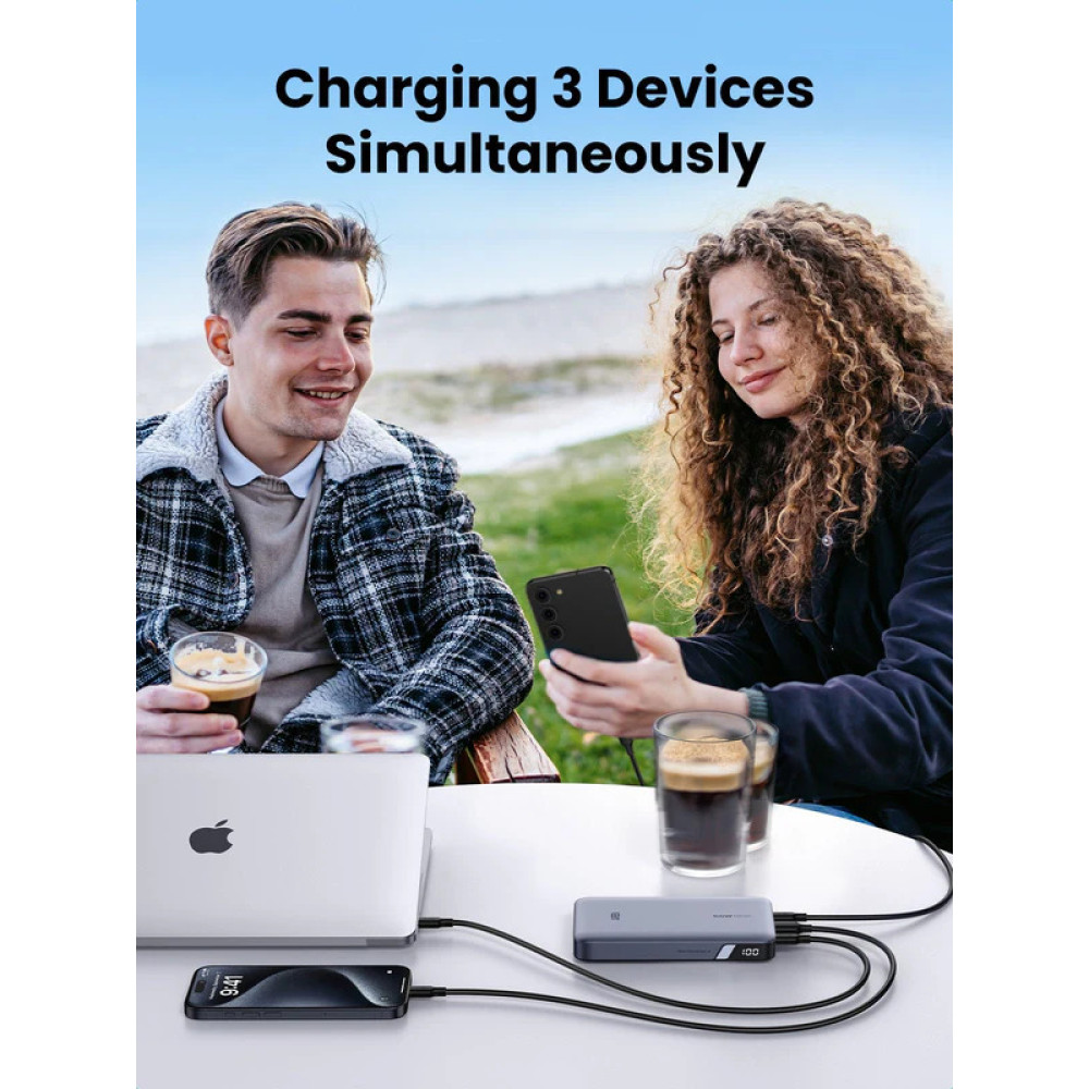 Външна батерия UGREEN Two-way Nexode - 20 000 mAh, 100W, PB720/25188 Външна батерия UGREEN Two-way Nexode - 20 000 mAh, 100W, PB720/25188