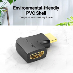 Преходник ъглов VENTION AIQB0 от HDMI към HDMI, 270 градуса, 4K 60Hz Преходник ъглов VENTION AIQB0 от HDMI към HDMI, 270 градуса, 4K 60Hz