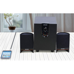 Аудио кабел VENTION BCNBK - 2(M)x RCA jack (чинч) към 1(M)x mini jack 3.5mm, 5 метра  Аудио кабел VENTION BCNBK - 2(M)x RCA jack (чинч) към 1(M)x mini jack 3.5mm, 5 метра