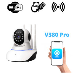 Вътрешна WiFi камера HD с микрофон, нощно виждане, слот за SD карта, 2MP - Q11X-F Вътрешна WiFi камера HD с микрофон, нощно виждане, слот за SD карта, 2MP - Q11X-F