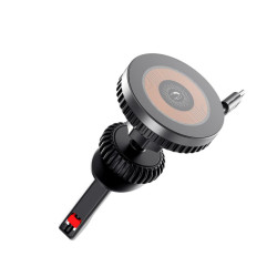 Холдер XO - CX024 + Type-C, прикрепящ механизъм + Wireless 15W  Холдер XO - CX024 + Type-C, прикрепящ механизъм + Wireless 15W