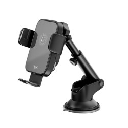 Холдер XO - WX036 вакуум + Wireless 15W  Холдер XO - WX036 вакуум + Wireless 15W