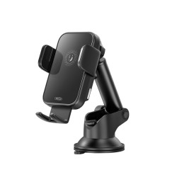 Холдер XO - WX036 вакуум + Wireless 15W  Холдер XO - WX036 вакуум + Wireless 15W