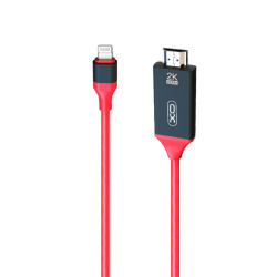Кабел XO - GB006, HD2K HDMI към Lightning, 1.8 метра Кабел XO - GB006, HD2K HDMI към Lightning, 1.8 метра
