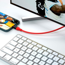 Кабел XO - GB006, HD2K HDMI към Lightning, 1.8 метра Кабел XO - GB006, HD2K HDMI към Lightning, 1.8 метра