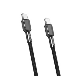 Кабел XO - NB-183B, 60W Type-C към Type-C, 1 метър Кабел XO - NB-183B, 60W Type-C към Type-C, 1 метър