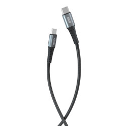 Кабел XO - NB-Q167 3A 60W, Type-C към Type-C, 1 метър Кабел XO - NB-Q167 3A 60W, Type-C към Type-C, 1 метър
