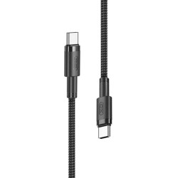 Кабел XO - NB-Q199 100W, Type-C към Type-C, 5A, 1.5 метра Кабел XO - NB-Q199 100W, Type-C към Type-C, 5A, 1.5 метра