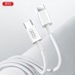 Кабел XO - NB124 40W,2A, Type-C към Type-C, 1 метър Кабел XO - NB124 40W,2A, Type-C към Type-C, 1 метър