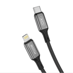 Кабел XO - NB-Q180A 20W, Type-C към Lightning, 2A, 1 метър Кабел XO - NB-Q180A 20W, Type-C към Lightning, 2A, 1 метър
