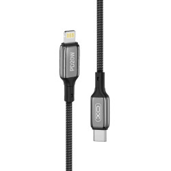 Кабел XO - NB-Q180A 20W, Type-C към Lightning, 2A, 1 метър Кабел XO - NB-Q180A 20W, Type-C към Lightning, 2A, 1 метър