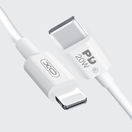Кабел XO - NB-Q189A 20W, Type-C към Lightning, 1 метър Кабел XO - NB-Q189A 20W, Type-C към Lightning, 1 метър