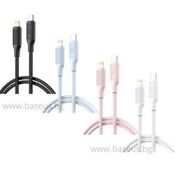 Кабел XO - NB-Q265A 27W, Type-C към  Lightning, 1 метър Кабел XO - NB-Q265A 27W, Type-C към  Lightning, 1 метър