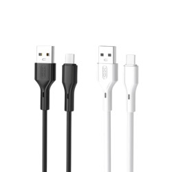 Кабел XO - NB230, 60W USB-A към Type-C, 2.4A, 1 метър Кабел XO - NB230, 60W USB-A към Type-C, 2.4A, 1 метър