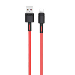 Кабел XO - NB-Q166 USB-A - Lightning, 5А, 1 метър Кабел XO - NB-Q166 USB-A - Lightning, 5А, 1 метър