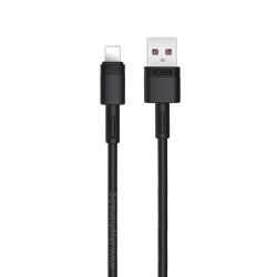 Кабел XO - NB-Q166 USB-A - Lightning, 5А, 1 метър Кабел XO - NB-Q166 USB-A - Lightning, 5А, 1 метър