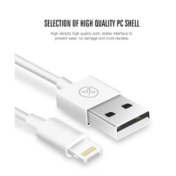 Кабел XO - NB47, USB-A към Lightning, 2.4A, 1 метър Кабел XO - NB47, USB-A към Lightning, 2.4A, 1 метър