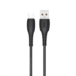 Кабел XO -  NB-P163 USB-A - Micro USB, 2.4А, 1 метър Кабел XO -  NB-P163 USB-A - Micro USB, 2.4А, 1 метър