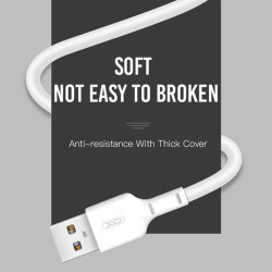 Кабел XO - NB112 USB-A - Micro USB, 3А, 1 метър Кабел XO - NB112 USB-A - Micro USB, 3А, 1 метър