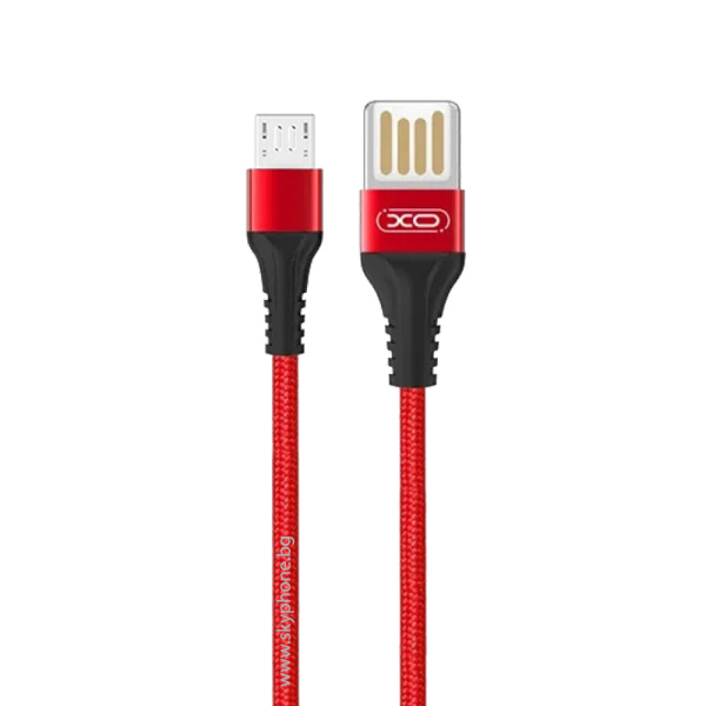 Кабел XO - NB118 USB-A - Micro USB, 2.1А, 1 метър Кабел XO - NB118 USB-A - Micro USB, 2.1А, 1 метър