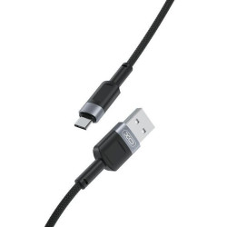 Кабел XO - NB198 USB-A - Micro USB, 2.4А, 1 метър Кабел XO - NB198 USB-A - Micro USB, 2.4А, 1 метър