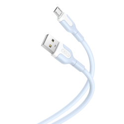 Кабел XO - NB212 USB-A - Micro USB, 2.1А, 1 метър Кабел XO - NB212 USB-A - Micro USB, 2.1А, 1 метър