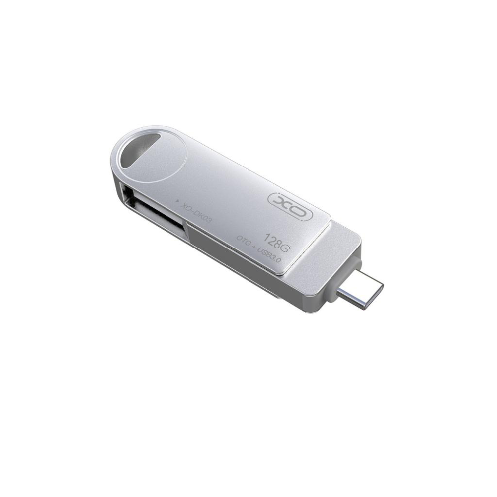 Флашка XO - DK03 + Type-C, 128GB Флашка XO - DK03 + Type-C, 128GB