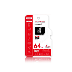 Карта памет XO - class 10 + адаптер, 64GB Карта памет XO - class 10 + адаптер, 64GB