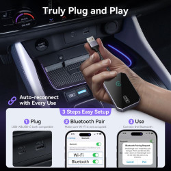 Адаптер XO - CZ016  от USB-A / Type-C, Wireless CarPlay Адаптер XO - CZ016  от USB-A / Type-C, Wireless CarPlay