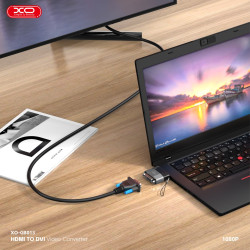 Преходник XO - GB013 от HDMI към DVI Преходник XO - GB013 от HDMI към DVI