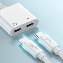 Преходник XO - NB-R172C от Type-C към 2 x USB-C Преходник XO - NB-R172C от Type-C към 2 x USB-C